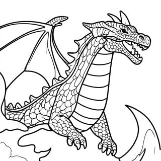 King Ghidorah Coloring Pages