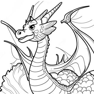 King Ghidorah Coloring Page 8555-7006