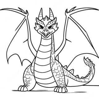 King Ghidorah Coloring Page 8555-7007