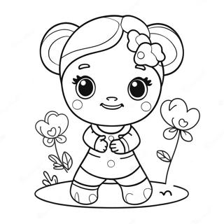 Cute For Girls Coloring Pages