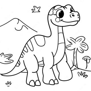 Land Before Time Coloring Page 8615-7054