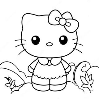 Hello Kitty Coloring Page 861-688