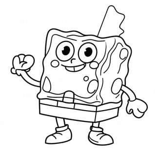 Halloween Spongebob Coloring Pages