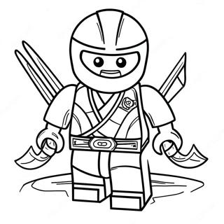 Kai Ninjago Coloring Page 8685-7110