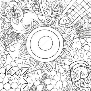 Dot Arts Coloring Page 8746-7151