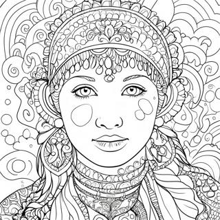 Dot Arts Coloring Page 8746-7152