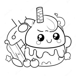 Num Noms Coloring Page 8756-7160