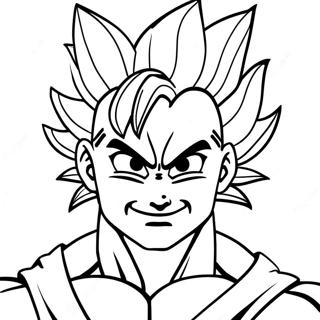 Gogeta Coloring Pages