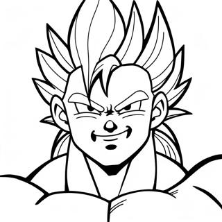 Gogeta Coloring Page 8766-7166