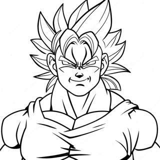 Gogeta Coloring Page 8766-7168