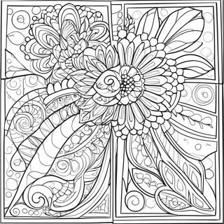 Mosaic Coloring Page 8806-7198