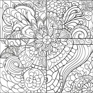 Mosaic Coloring Page 8806-7199