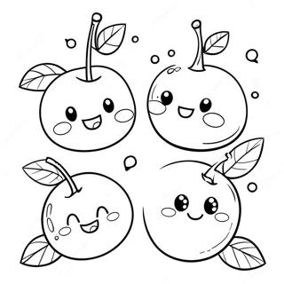 Food Coloring Pages