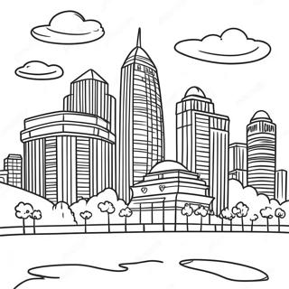 Buildings Coloring Page 8856-7238