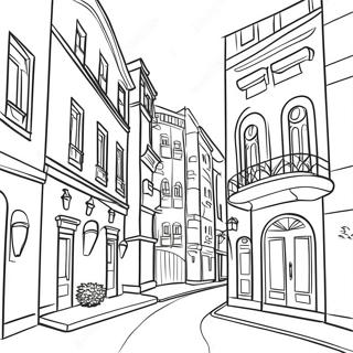 Buildings Coloring Page 8856-7240