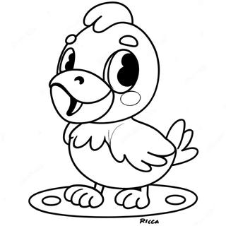 Chica Coloring Pages