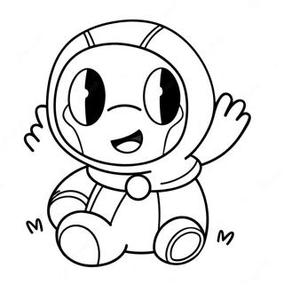 Shy Guy Coloring Page 8886-7263