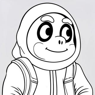 Shy Guy Coloring Page 8886-7264