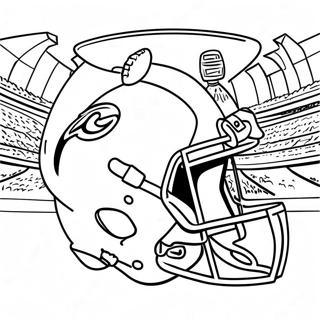 Superbowl 2024 Coloring Page 8906-7279