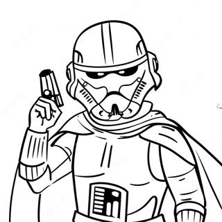 May The 4th Be With You Coloring Page 8916-7288