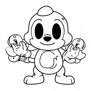 Cuphead Coloring Pages