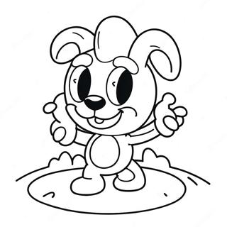 Cuphead Coloring Page 891-711