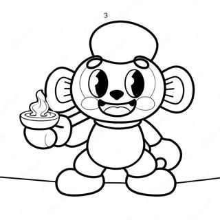 Cuphead Coloring Page 891-712