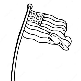 Flag Day Coloring Page 8946-7310