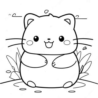 Sumikko Gurashi Coloring Page 9016-7367