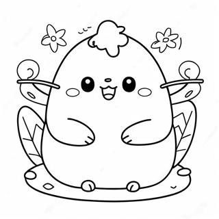 Cute Sumikko Gurashi Characters Coloring Page 9017-7370