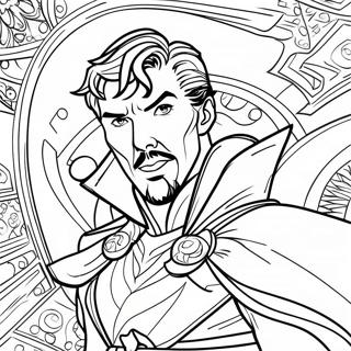 Doctor Strange Coloring Page 9026-7374