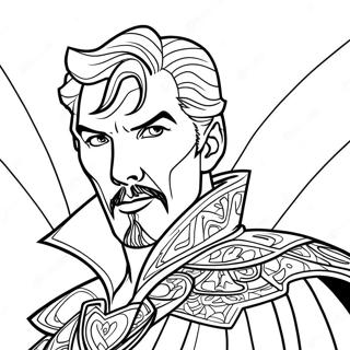 Doctor Strange Coloring Page 9026-7376