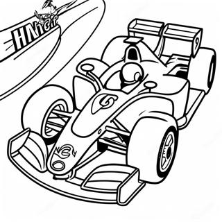 Formula 1 Coloring Pages