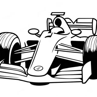 Formula 1 Race Car Coloring Page 9056-7399