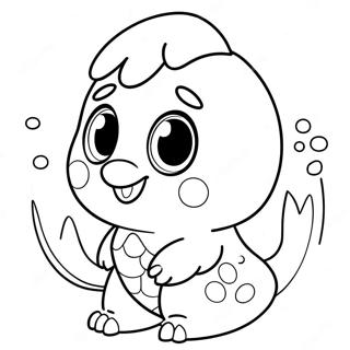 Hatchimal Coloring Page 9086-7422