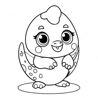 Hatchimal Coloring Page 9086-7424