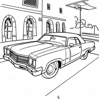 Low Rider Coloring Page 9126-7454