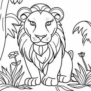 Leo Coloring Page 9136-7464