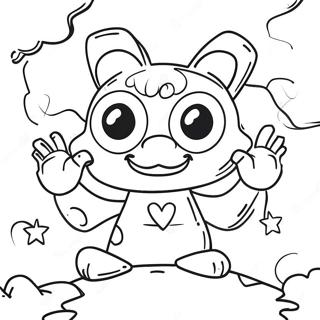 Cool Graffiti Style Dope Coloring Page 9157-7483