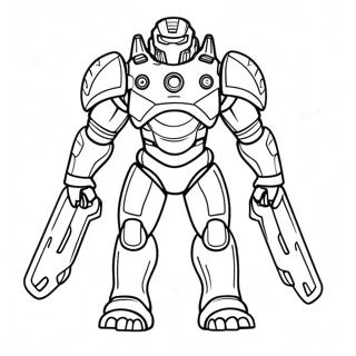 Pacific Rim Coloring Page 9166-7486