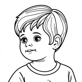 Autism Awareness Coloring Page 9186-7502