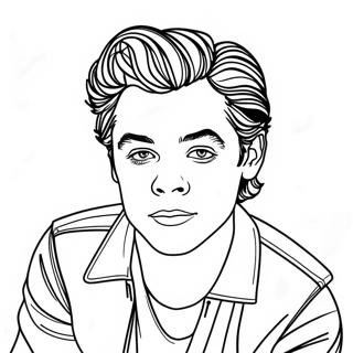 Harry Styles Coloring Pages