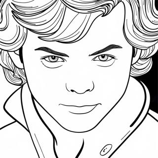 Harry Styles Coloring Page 9196-7511