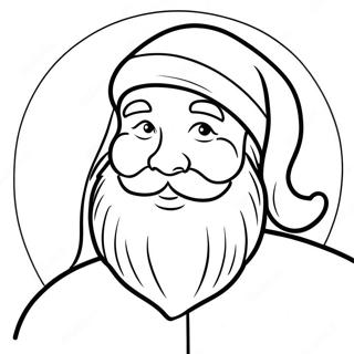 Santa Coloring Page 91-75