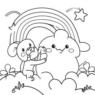 Rainbow Friends Yellow Coloring Page 9206-7519