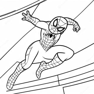 Spider Man Coloring Page 9216-7526