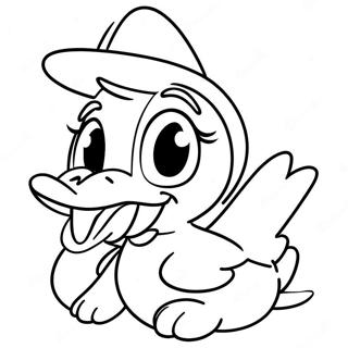 Daisy Duck Coloring Page 921-734