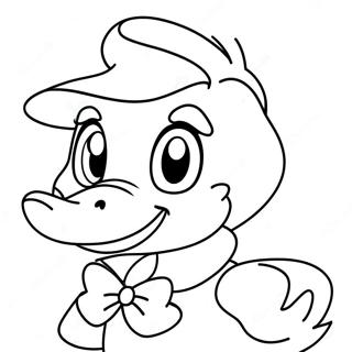 Daisy Duck Coloring Page 921-736