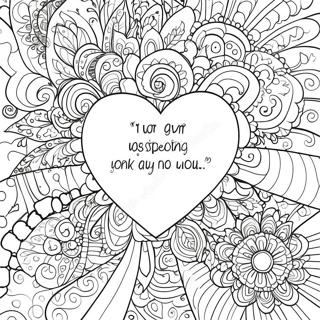 Motivational Quote Coloring Page 9227-7538