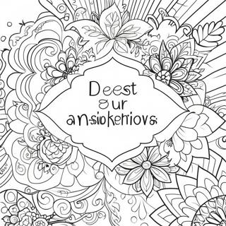 Motivational Quote Coloring Page 9227-7539